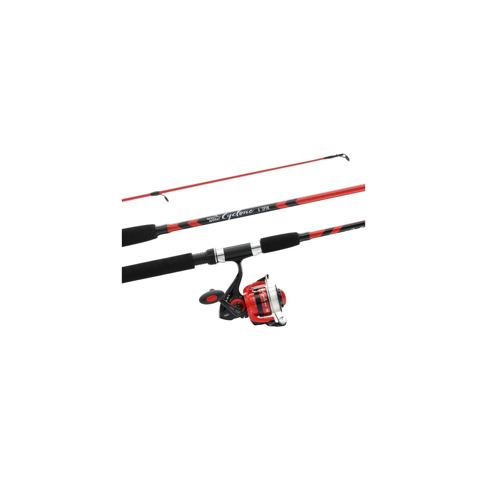 CYCLONE 6FT SPIN SET RED/BLACK