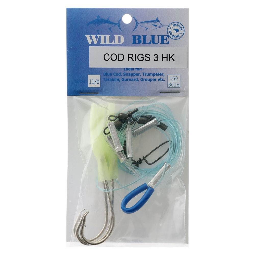 cod rig 3 hook 12/0 green