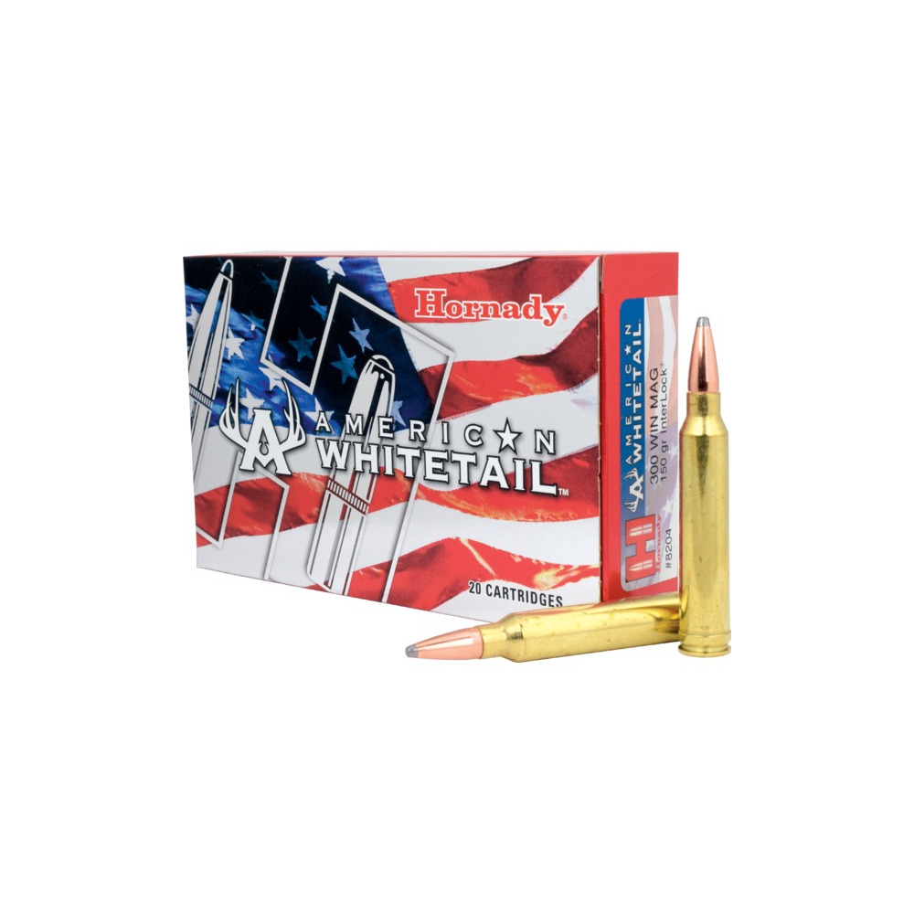 Hornady 300 Win Mag 150gr interlock Whitetail