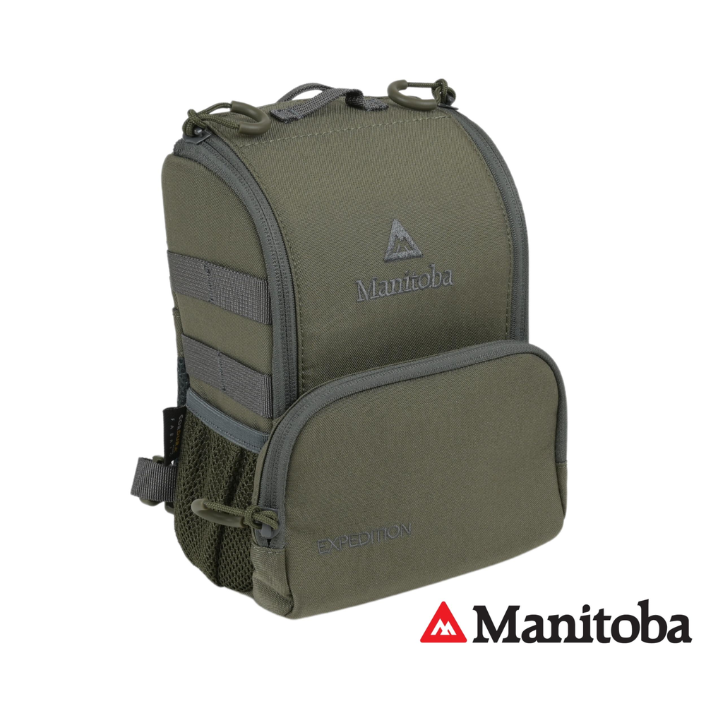 MANITOBA EXPEDITION BINOCULAR CADDY OLIVE