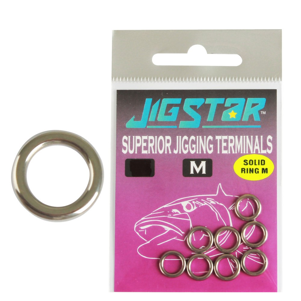 Jig Star solid rings Med