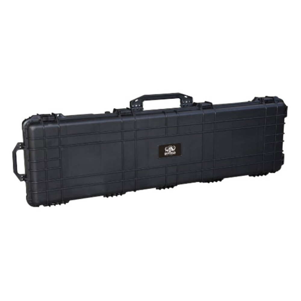 ROLLING RIFLE CASE - BLACK - 53"X16"X16" LOCKABLE - BUFFALO RIVER