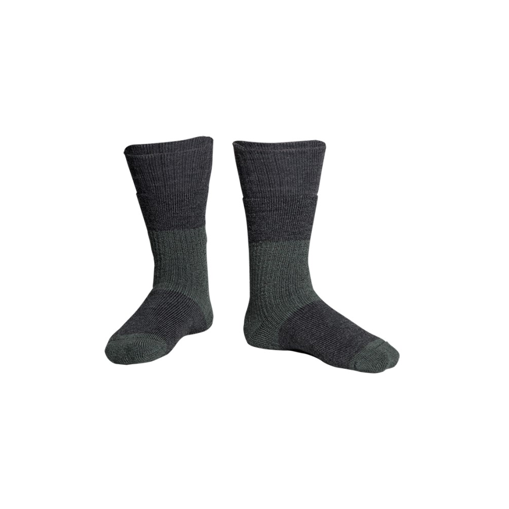 RidgeLine GUMBOOT MERINO SOCKS CHARCOAL OLIVE