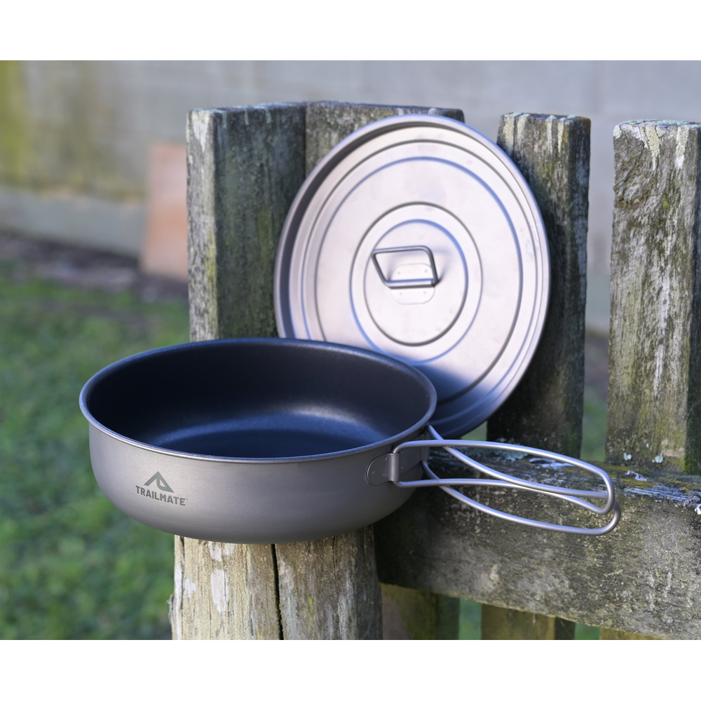 TRAILMATE FRYING PAN TITANIUM NON STICK