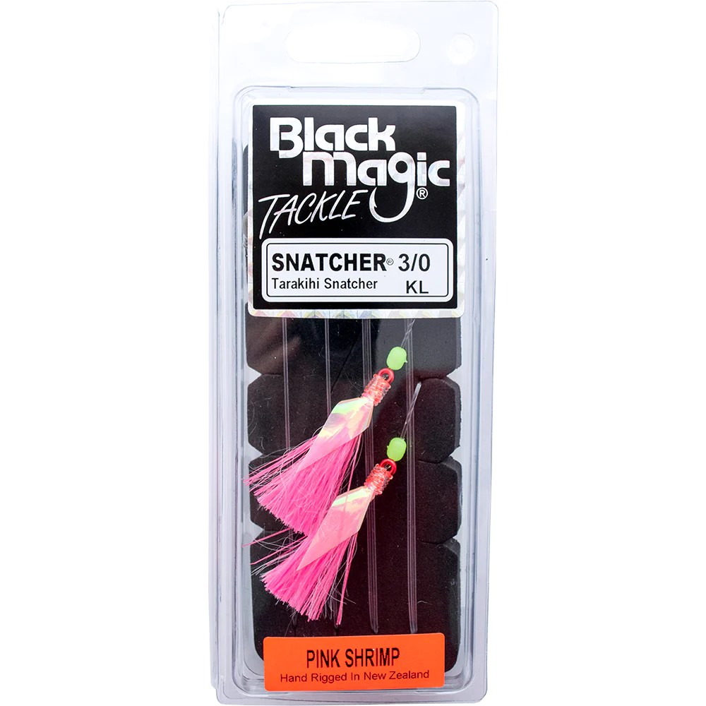 PINK SHRIMP TARAKIHI SNATCHER 3/0 - BLACK MAGIC