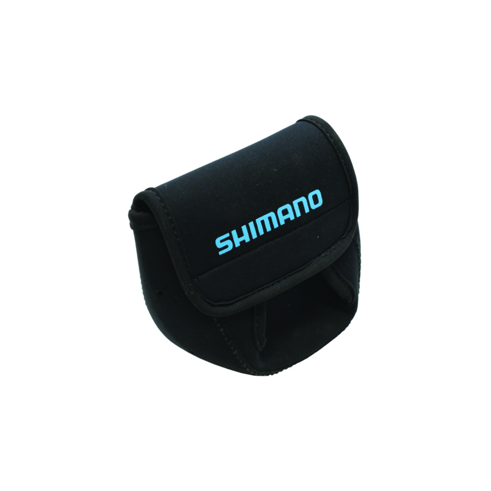 LARGE NEOPRENE REEL COVER BLACK SPIN 